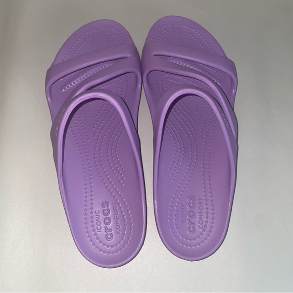 Crocs Kadee II Sandals Women's Size 9 Purple - Picture 6 of 8